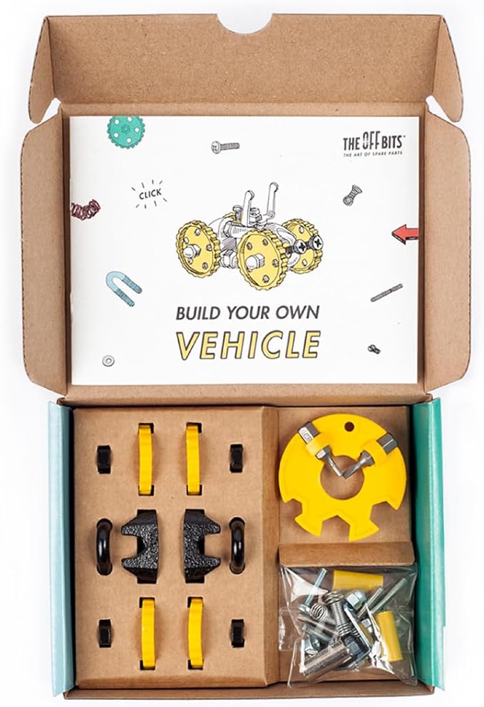 Vehicle Stem Building Toys, Educational Build Your Own Robot Toy for Kids Age 6 7 8 9+ Year Old Boys and Girls, Stem Toys Engineering Kit, Construction Toys Steam Gift - BlazeBit