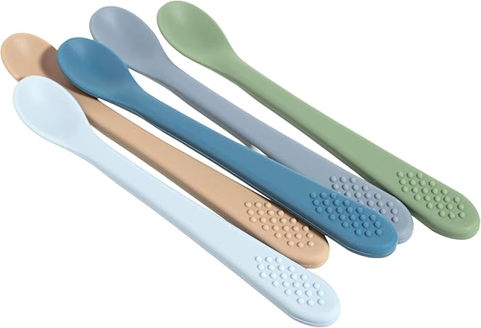 Baby Spoons - Infant Spoons First Stage-First Stage Baby Feeding Spoon Set Gum Friendly - BPA Free