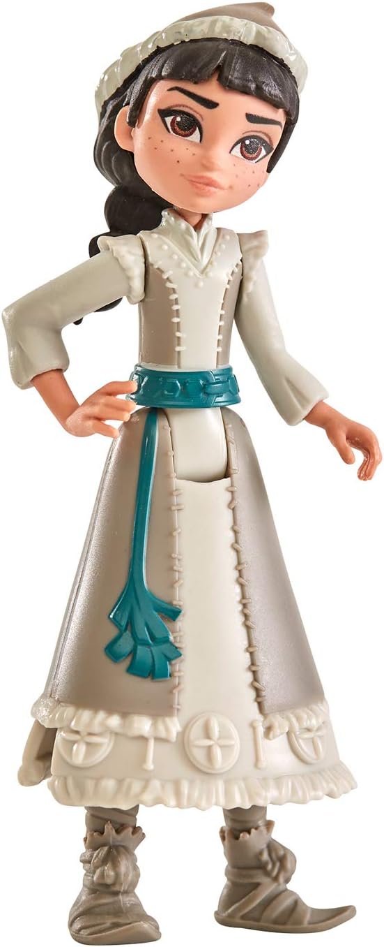 Disney Frozen Honeymaren Small Doll Wearing White Dress, Inspired by The Frozen 2 Movie