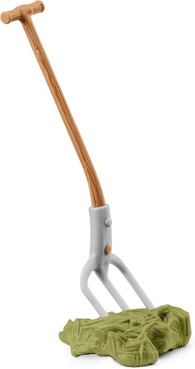 Schleich Farm World Stable Care Accessory Set for Horse and Farm Animal Figurines - 11pc Educational Farm Playset with Wheelbarrow, Pitchfork, and More, Toy for Boys and Girls, Gift for Kids Ages 3+