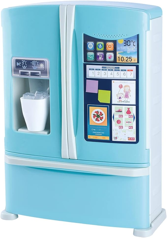 Play My Smart Fridge Double Door Learning & Educational Kids Toy Small Household Appliance Smart Refrigerator Toy, Gift for Boys & Girls