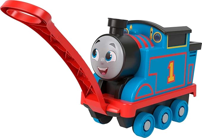 Thomas & Friends Pull-Along Toy Train for Kids Biggest Friend Thomas with Storage for Preschool Kids Ages 2+ Years