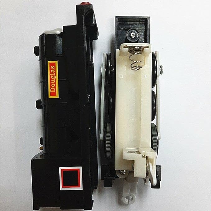 wltk Motorized Douglas Train Engine Toy Set, Battery-Powered Train’s Friend Toy Set ，Toddlers Train Toys for Age 3 4 5 6 7 8 Kids Boys Girls