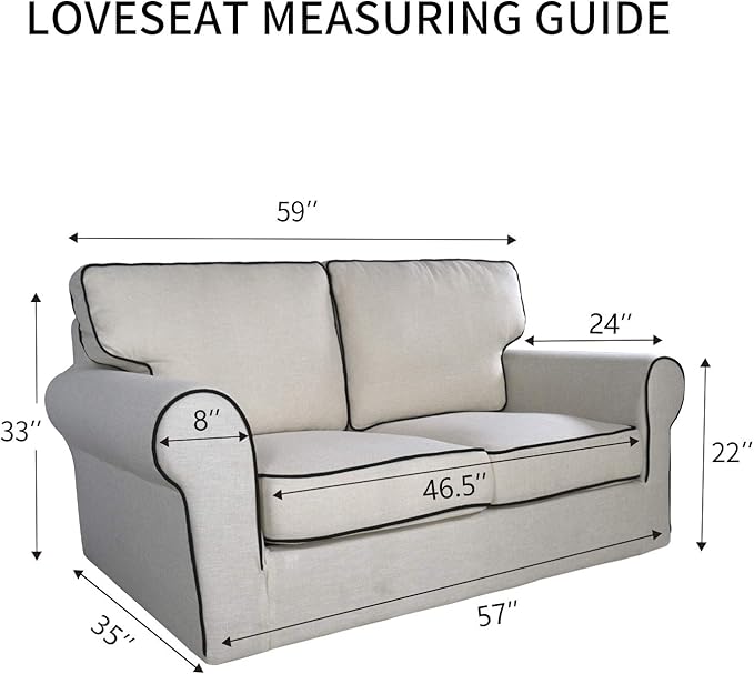 PureFit 100% Dual Waterproof Couch Cover Slipcovers for Couches and Sofas - Stretch Non Slip Fleece Sofa Covers Washable, Leakproof Furniture Protector for Kids, Pets, Dog (Loveseat, Dark Gray)