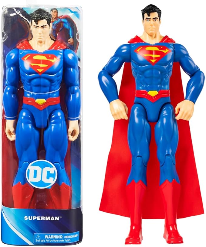DC Comics, 12-Inch Superman Action Figure, Collectible Kids Toys for Boys and Girls