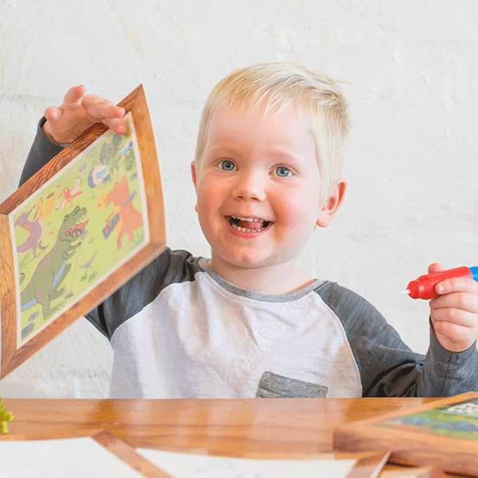 Tiger Tribe: Magic Water Painting World - Dinosaurs - 4 Reusable Cards, Scene Reveal, Mess-Free Water Coloring, Seek & Find Activities, Kids Ages 1+