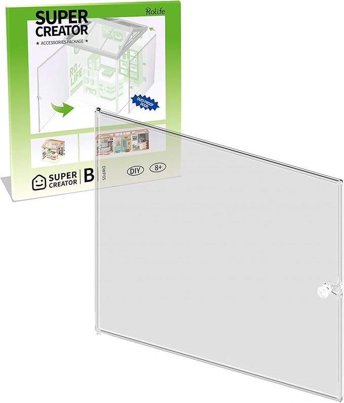 Rolife Dust Cover Door for Plastic Mini House Building Set P05
