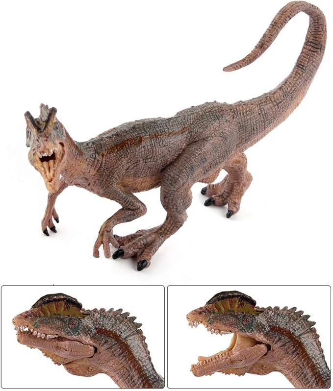 Dinosaur World Simulated Figures Action Collection Model Kid Toys (Dilophosaurus)