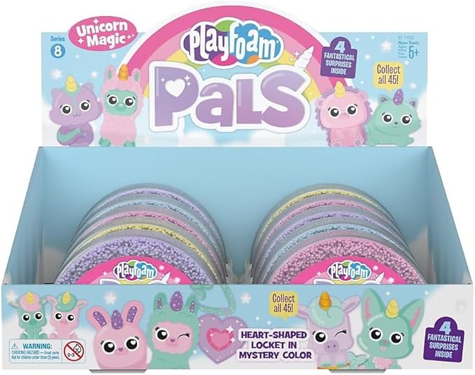 Educational Insights Playfoam Pals Unicorn Magic 10 pc - Unicorn Party Favors, Fidget Toys for Kids Ages 3+
