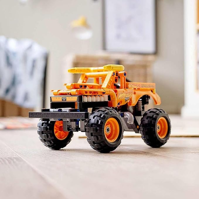 LEGO® Technic Monster Jam™ El Toro Loco™ 42135 Model Building Kit; 2-in-1 Pull-Back Toy