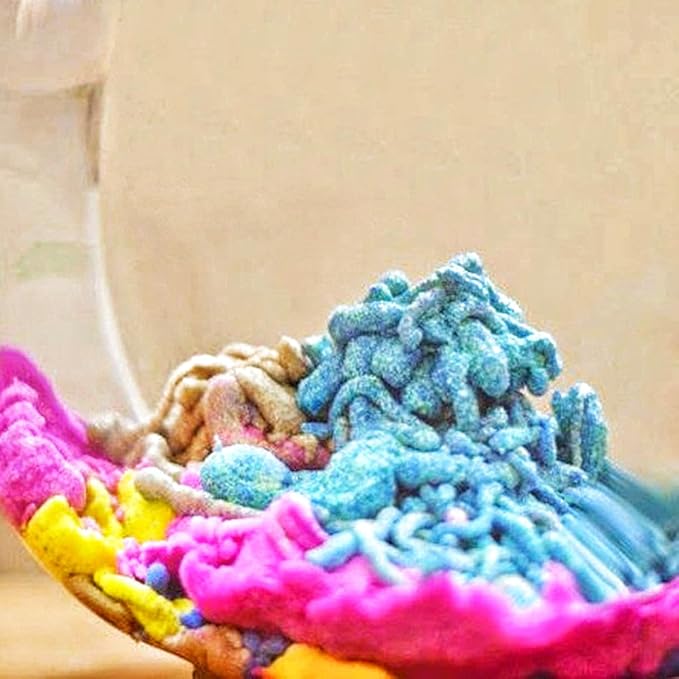 XIYUAN 8Pack Colorful Magic Sand Amazing Space Sand Hydrophobic Sand Kids Happy Play Sand Toys Never Gets Wet Sand Novelties Party Favors Educational Innovations Gift 2lbs 8 Colors …