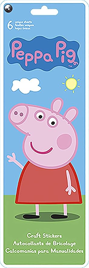 Peppa Stickers Activity Set - Bundle Includes Peppa Pig Stickers Flip Pack, Peppa Reward Stickers, and 2-Sided Door Hanger (Peppa Sticker Activity)