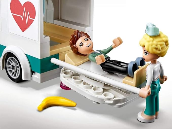 LEGO Friends Heartlake City Hospital 41394 Best Doctor Toy Building Kit, Featuring Friends Character Emma (379 Pieces)