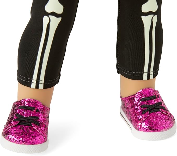 American Girl You, Glow Girl! Skeleton Costume