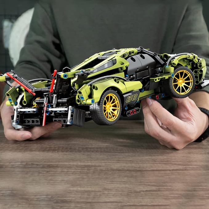 Mesiondy Sports Car Building Blocks Toys Boys or Adults Kits，1:14 MOC Building Set Raceing Car Model,Cars for Boys Age 12-16 8-14，(1039 Pieces)