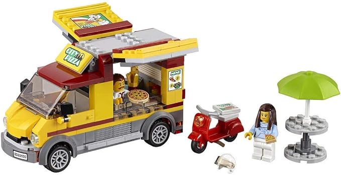 LEGO City Great Vehicles Pizza Van 60150 Construction Toy (249 Pieces)