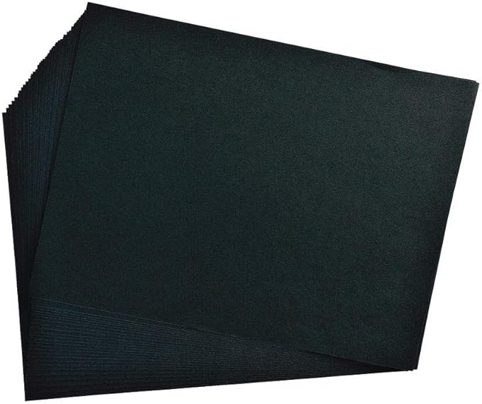 Construction Paper, Black,9 inches x 12 inches,300 Sheets, Heavyweight Construction Paper, Crafts,Art,Kids Art,Painting, Coloring,Drawing,Creating,Paper,Art Project,All Purpose