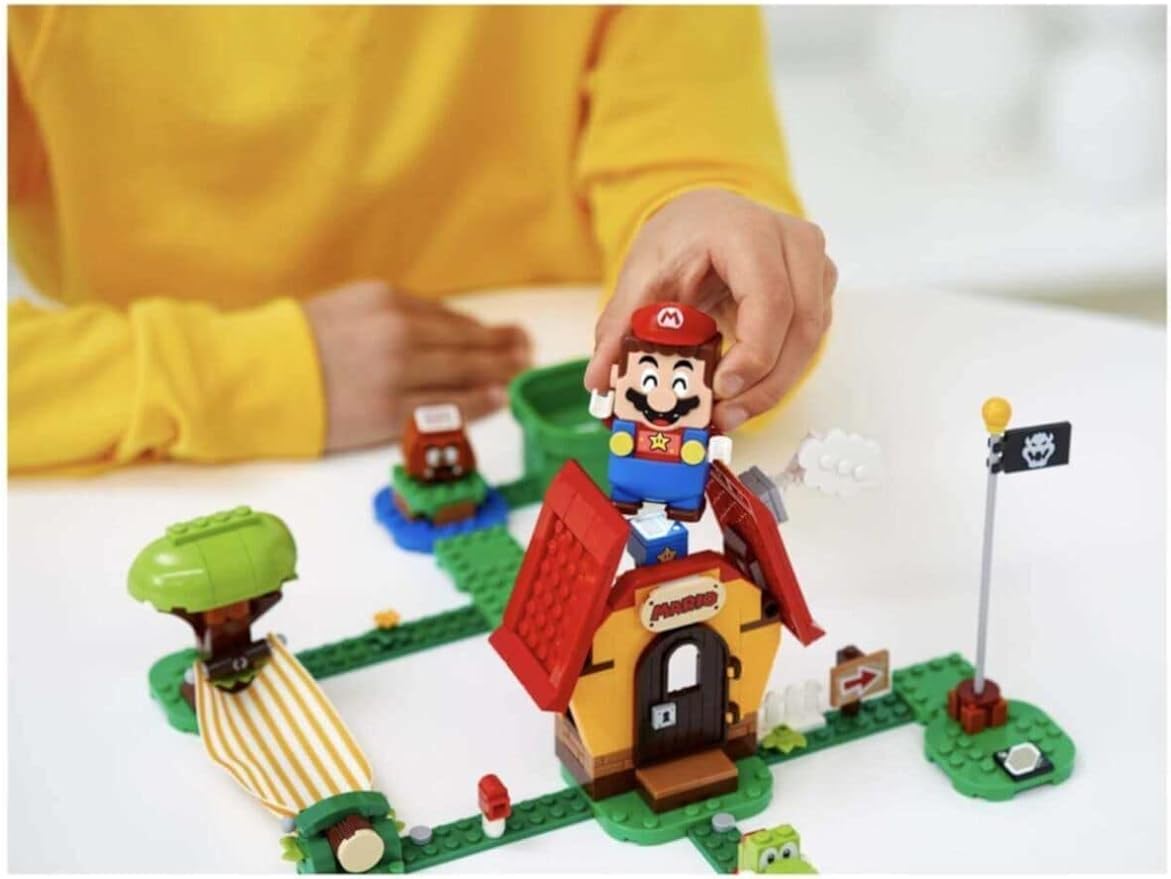 LEGO 71367 Super Mario House & Yoshi Expansion Set Buildable Toy Game, Gifts for Girls & Boys Age 6 Plus Years Old with Yoshi and Goomba Figures