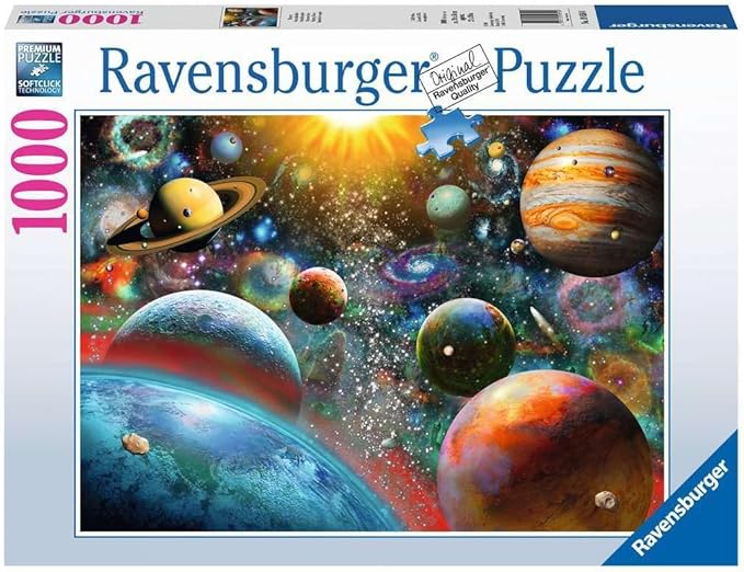 Ravensburger Planetary Vision Jigsaw Puzzle - Engaging 1000-Piece Puzzle for Kids and Adults | Unique Softclick Technology | Anti-Glare Surface | Ideal FSC Certified