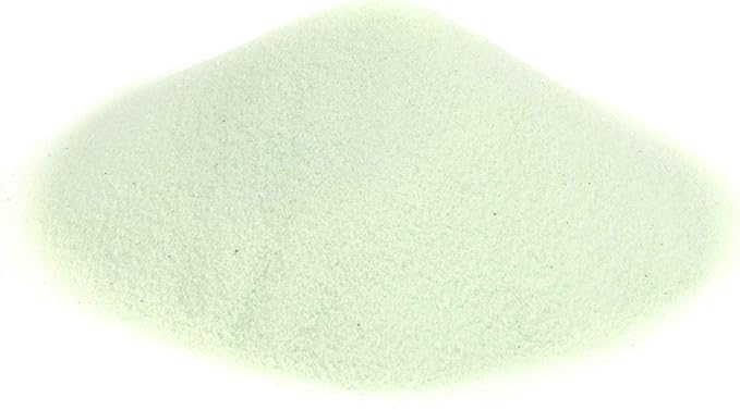 Shiny Stone Colorful Sand,Rainbow Sand,Art Sand,Colored Sand,Craft Sand,Decorative Wedding Vibrant Sand, 40 Colors 250g/0.55lb/8.81oz for Wedding Succulent Terrarium Vase (Shallow Green)