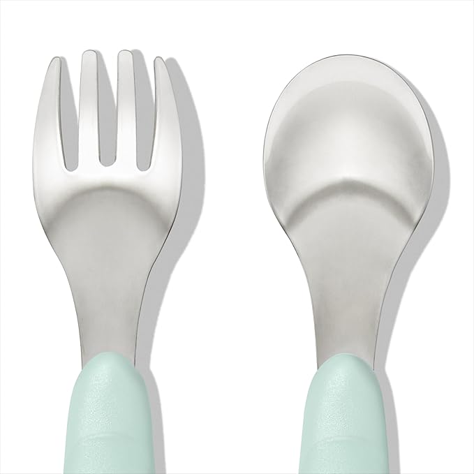 OXO Tot Fork and Spoon Set - Opal