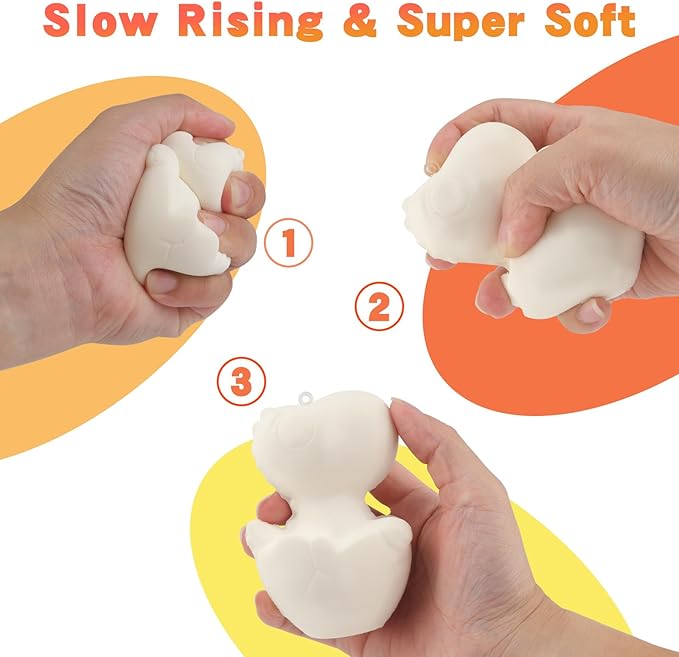 Anboor DIY Squishies Painting Kit Pack for Kids,8pcs Cute Animal Dinosaurs Paintable Slow Rise Squishies Making Kit for Boy & Girl,Make Your Own Squeeze Painting Kit Art Craft DIY Kit for Age 6+