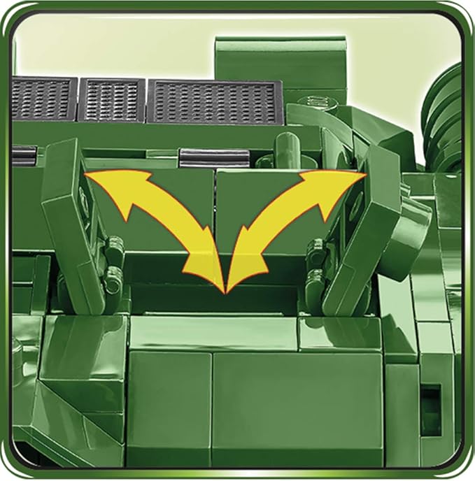 COBI Historical Collection SU-100 SPG Vehicle , Green