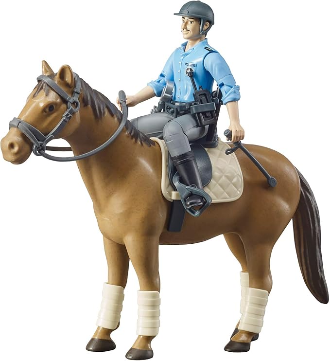 Bruder 62507 bworld Policeman with Horse