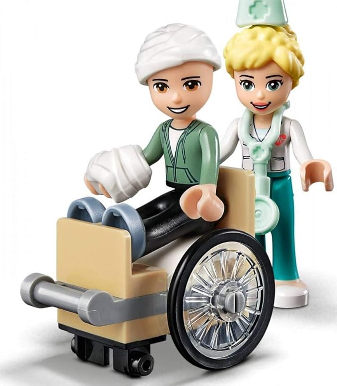 LEGO Friends Heartlake City Hospital 41394 Best Doctor Toy Building Kit, Featuring Friends Character Emma (379 Pieces)