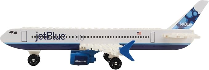Daron Jet Blue Construction Toy 55-Piece
