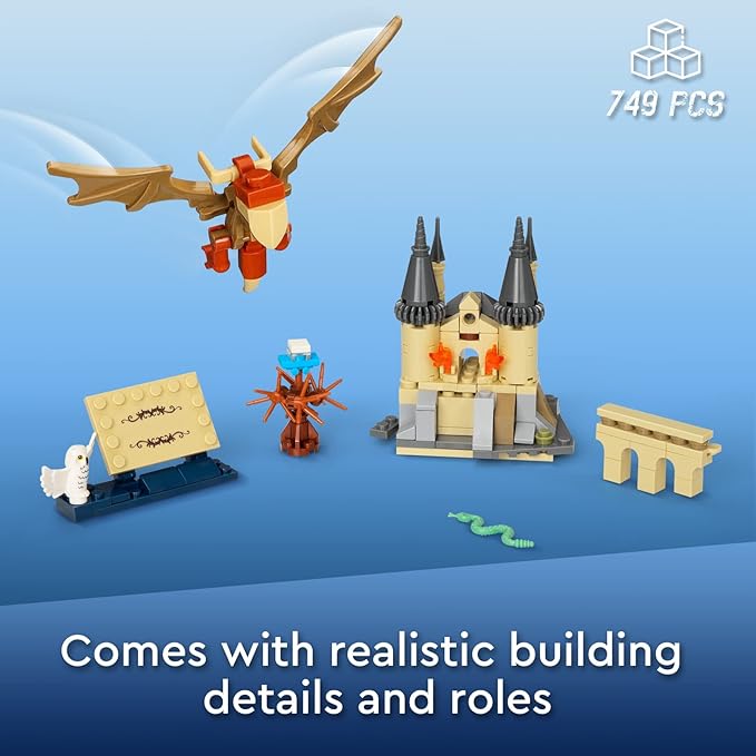 Magic Castle Book Building Set, Creative Castle Architecture Building Blocks Toy, Wizarding World Collectible Display Model for Adults, Gift for Boys Girls Kids Aged 8-14 - 749 Pieces