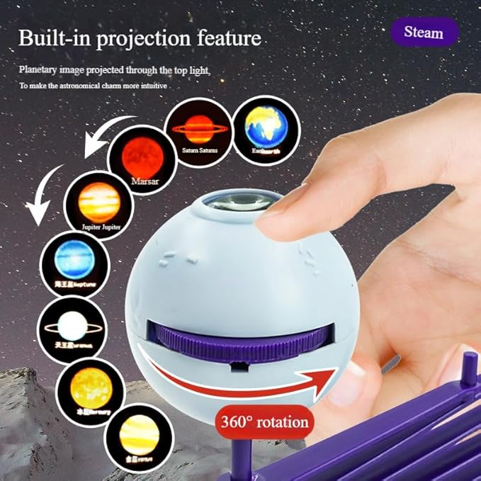 Planetarium Kit - Educational DIY for Kids 6+ Years, STEM Project Gifts for Boys and Girls