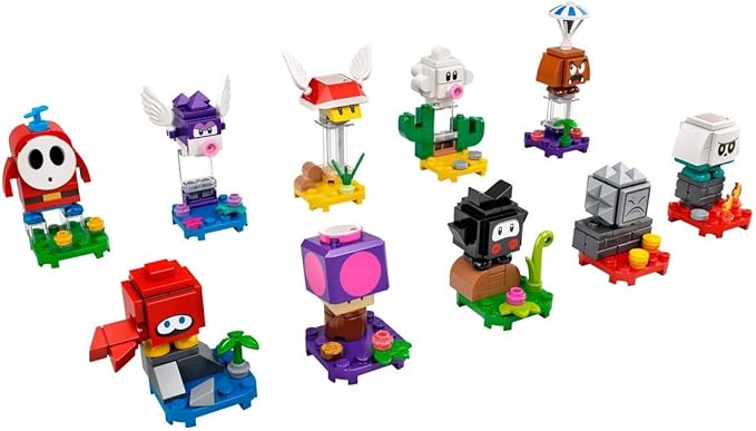 LEG Lego Super Mario Series 2 Collectible Character Packs - Complete Set of 10 (71386)