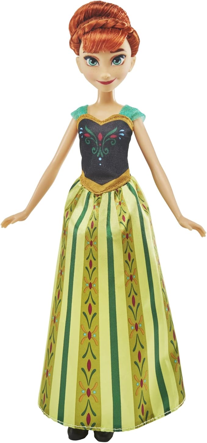 Disney Frozen Anna's Dessert Decorator, Non-Toxic Play-Doh Cake Maker and Fashion Doll, Toy for Kids 3 Years Old and Up