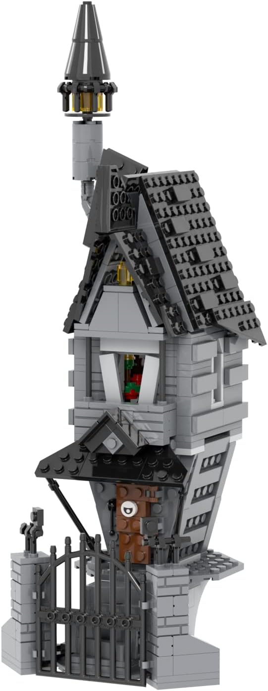 MOOXI-MOC Halloween Night Before Christmas Jack's House Sally Building Set,Creative Building Block Toy Kit Gifts for Children(443pcs)