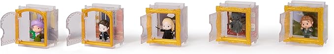 Wizarding World Harry Potter, Micro Magical Moments Dark Arts 5-Pack Figures Set & Display Cases (Amazon Exclusive), Kids Toys for Ages 6 and up