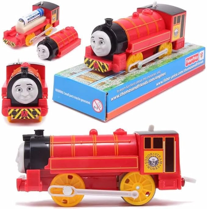 wltk Motorized Train Engine Toy Set, Battery-Powered Train’s Friend Toy Set ，Toddlers Train Toys for Age 3 4 5 6 7 8 Kids Boys Girls
