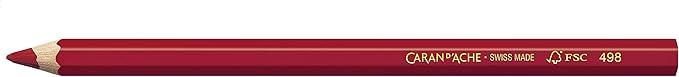 Caran d'Ache Fancolor Color Pencils, 12 Colors, Maxi Diameter