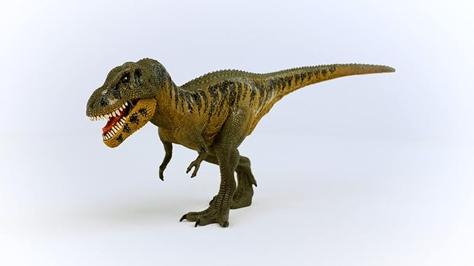 Schleich Dinosaurs Large Realistic Tarbosaurus Toy Figure - King Size Prehistoric World Dinosaur Movable Jaw Action Figure, Large Jurassic Planet Toy for Boys and Girls, Gift for Kids Age 4+