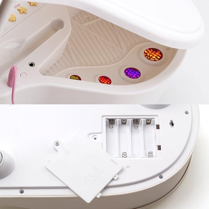 Amy&Benton Piano Keyboard Toy for Toddlers - 31 Key Baby Piano - White - Ages 3-4