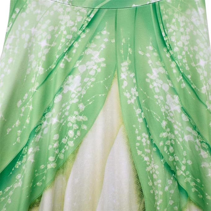 Dressy Daisy Frog Princess Fancy Dress Up Costume Halloween Birthday Party Outfit for Toddler Little Girls