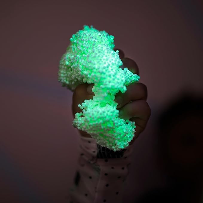 Educational Insights Playfoam Glow-In-The-Dark 4-Pack, Fidget & Sensory Toy, Gift for Boys & Girls, Ages 3+