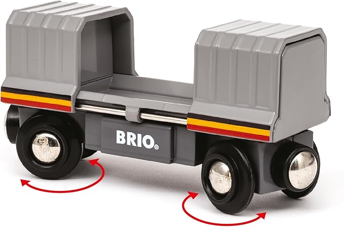 BRIO World – 36089 Trains of The World Santa Fe Train | Wooden Toy Train for Kids Aged 3 Years Up