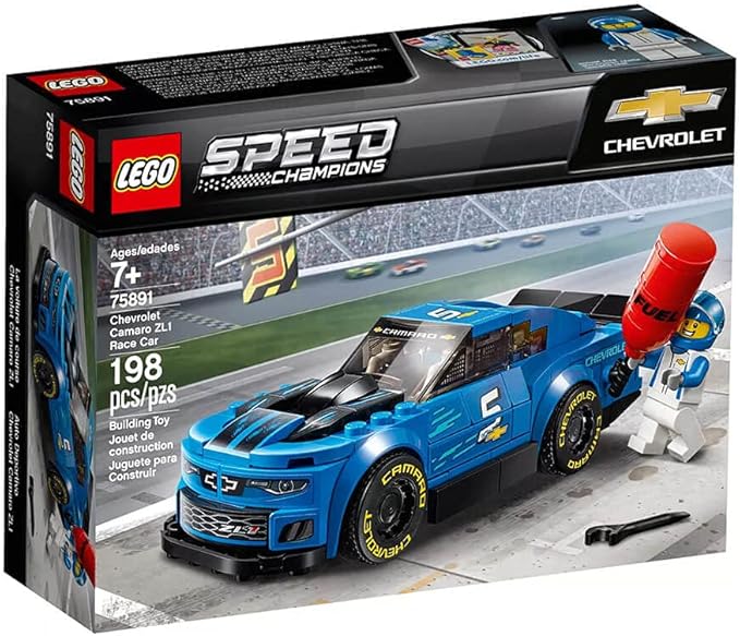 LEGO Speed Champions Chevrolet Camaro ZL1 Race Car 75891 Building Kit (198 Pieces)