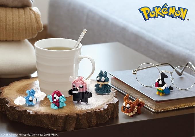 nanoblock - Pokémon - Type Normal Set 1 (Blind Box Complete Set), mininano Series Building Kit