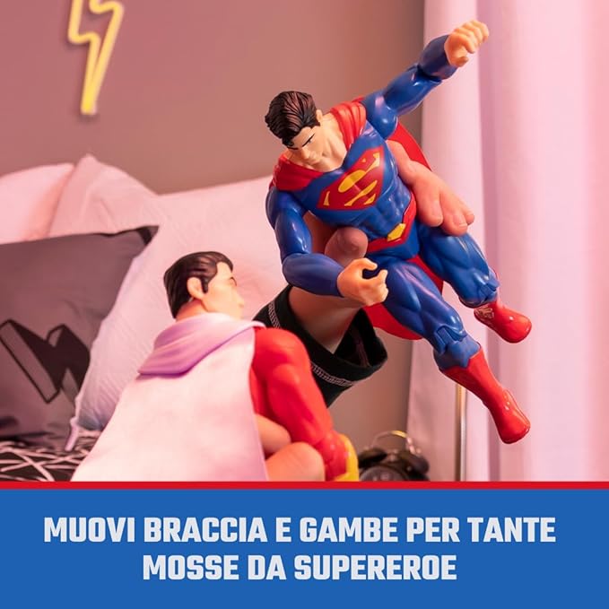 DC Comics, 12-Inch Superman Action Figure, Collectible Kids Toys for Boys and Girls