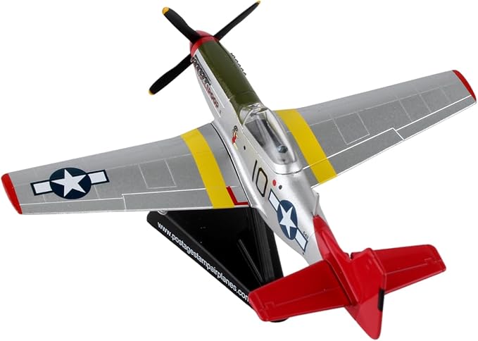 Daron Worldwide Trading P-51 Mustang Tuskegee 1:100 Vehicle, 144 months to 1000 months