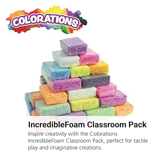 Colorations FOAMMIX Incredible Foam Classroom Pack