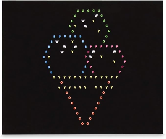 Lite Brite Ultimate Classic Refill Pack - Celebration Theme - 10 Reusable Templates - Amazon Exclusive, Black