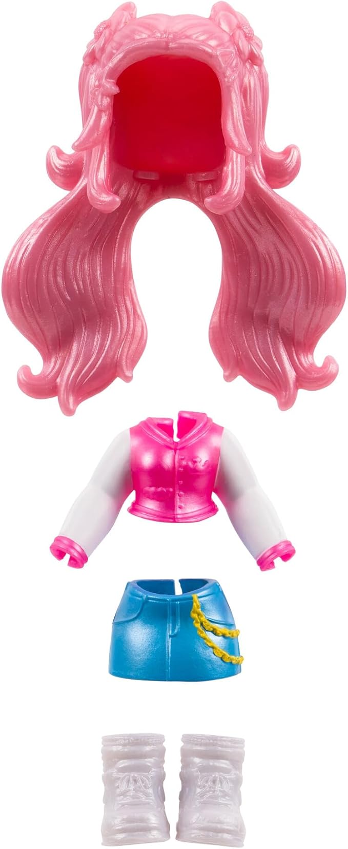 Royale High 3” Light Fairy Fashion Doll - 1 Figure with 9 Fashion Accessories - Virtual Item Code Included - Series 1 - Ages 5+